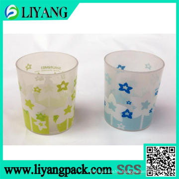 Two Color Flower Design, Heat Transfer Film for Palstic Cup